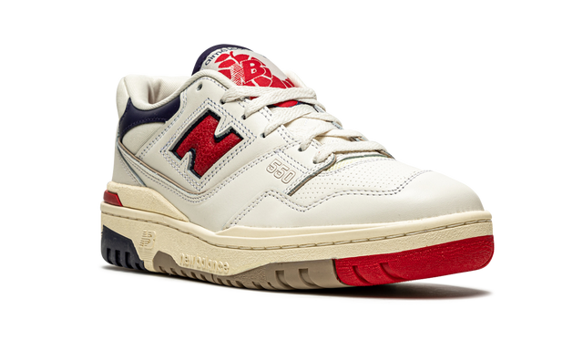 New Balance 550 Aimé Leon Dore White Navy Red