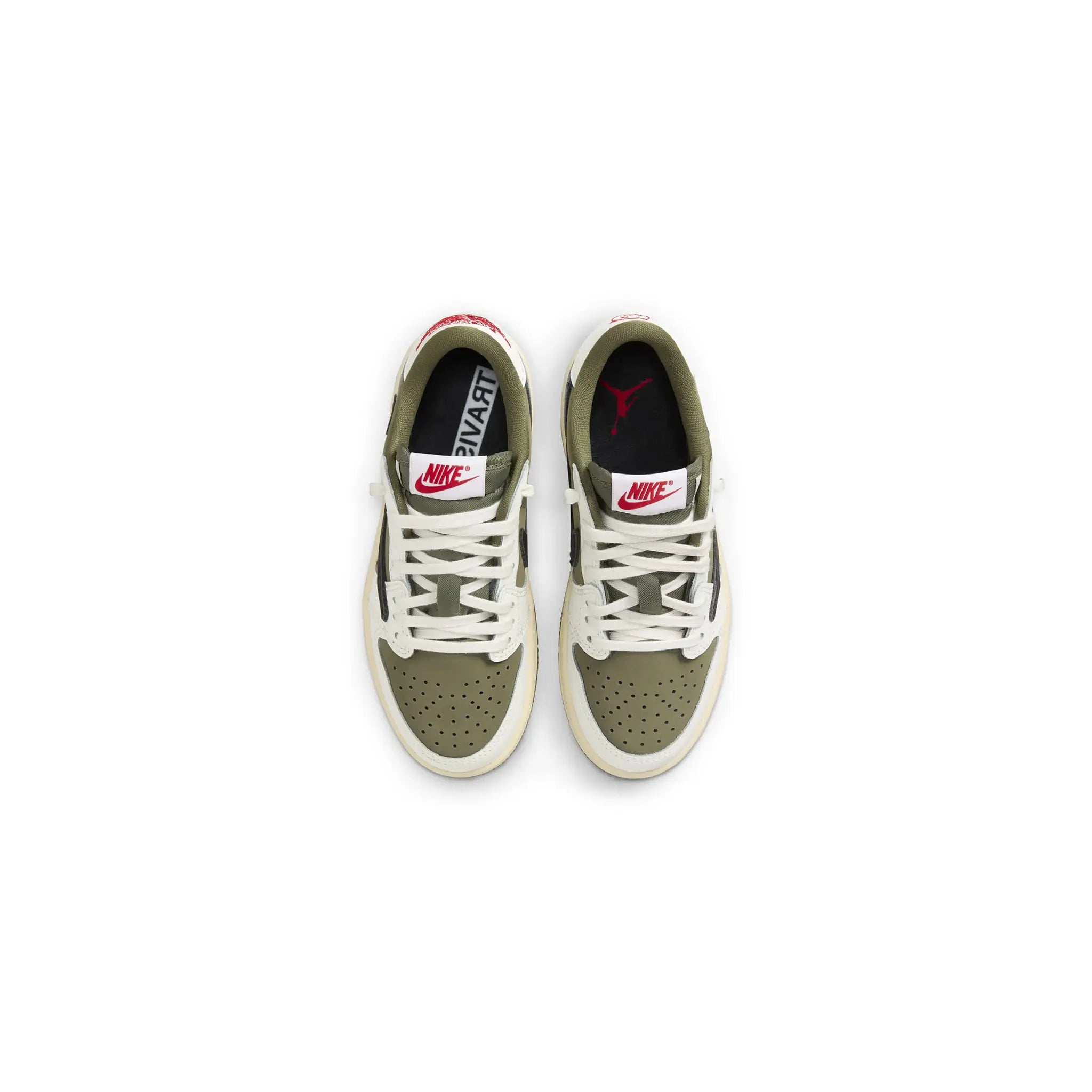 Travis Scott x Air Jordan 1 Low OG Medium Olive (PS)